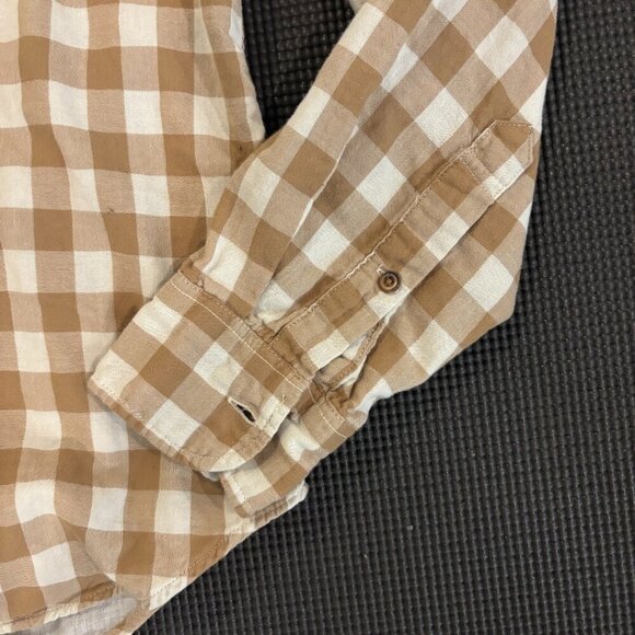 J.Crew Double Weave Gingham Shirt Men’s Medium Classic Fit (Men M) - Picture 5 of 8